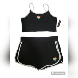 NOBO 2pc. Black Juniors Summer Set